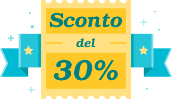 Ottieni uno sconto del 30%